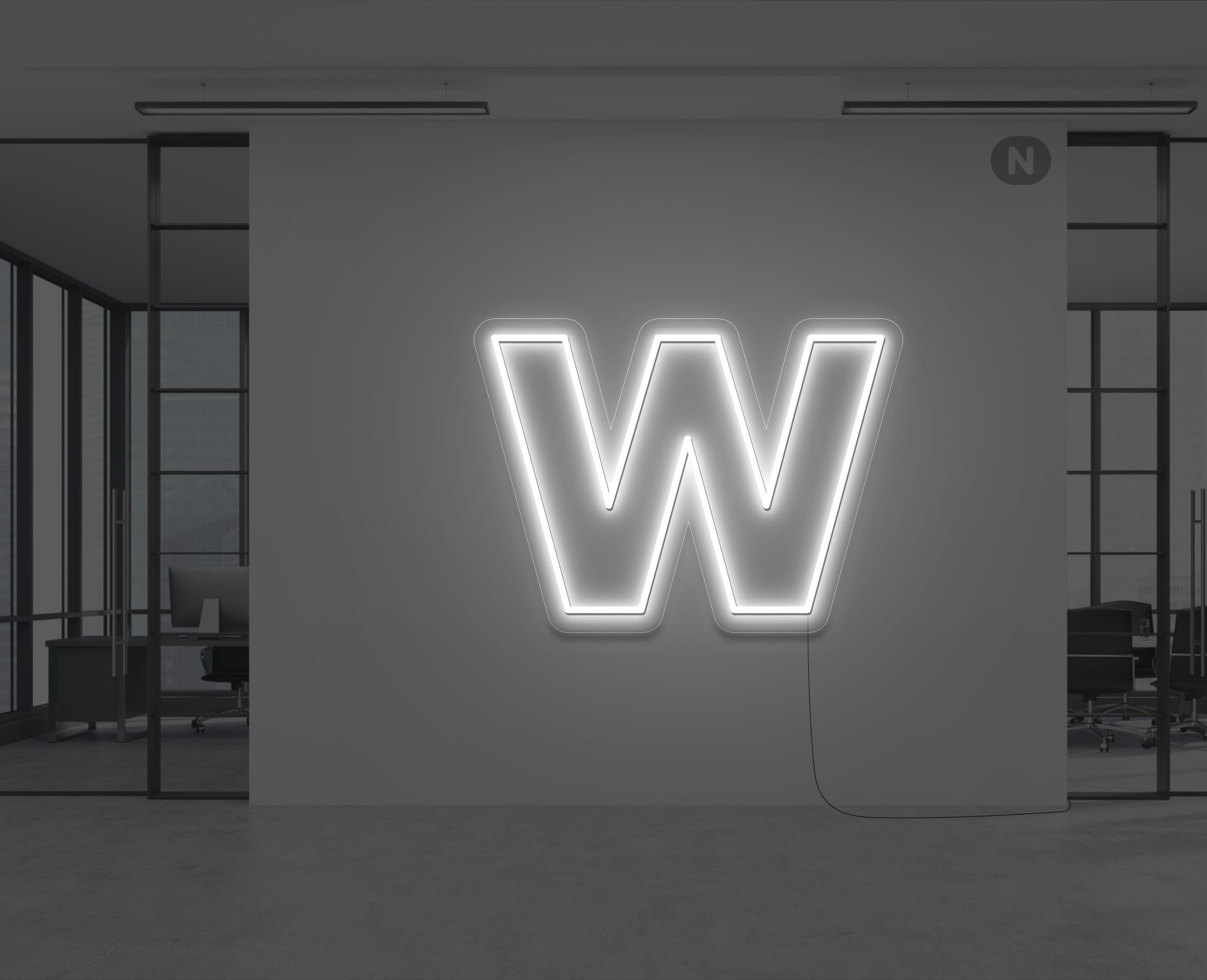 neon-letter-w-wit