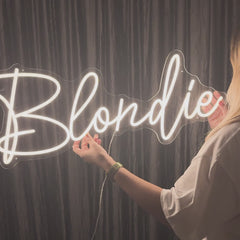 Neon Verlichting Blondie