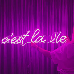 Neon Verlichting C'est La Vie