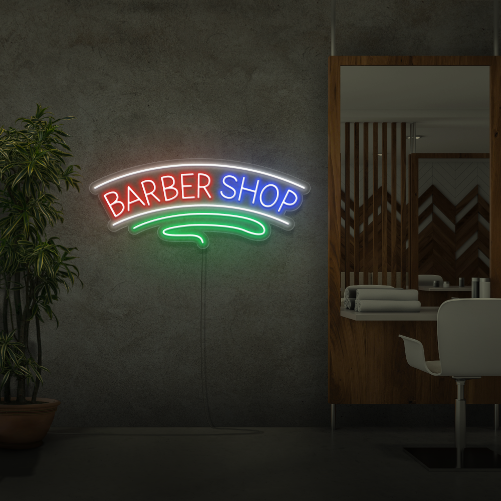 Neon Verlichting Barber Shop 2