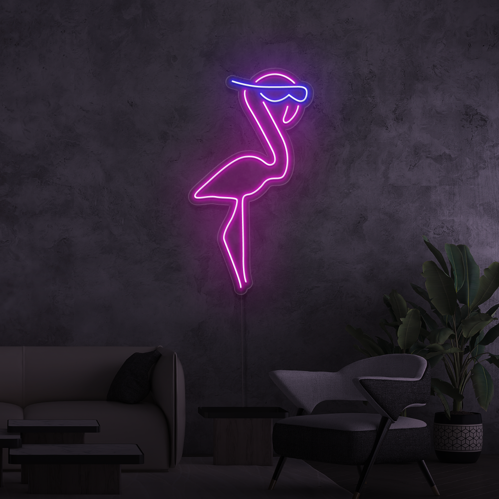 Neon Verlichting Flamingo