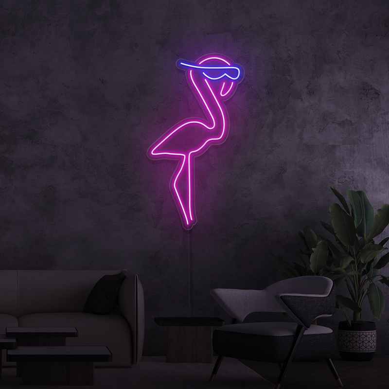 Neon Verlichting Flamingo