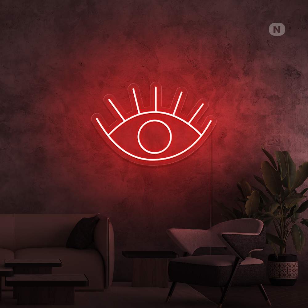 Neon Verlichting Oog