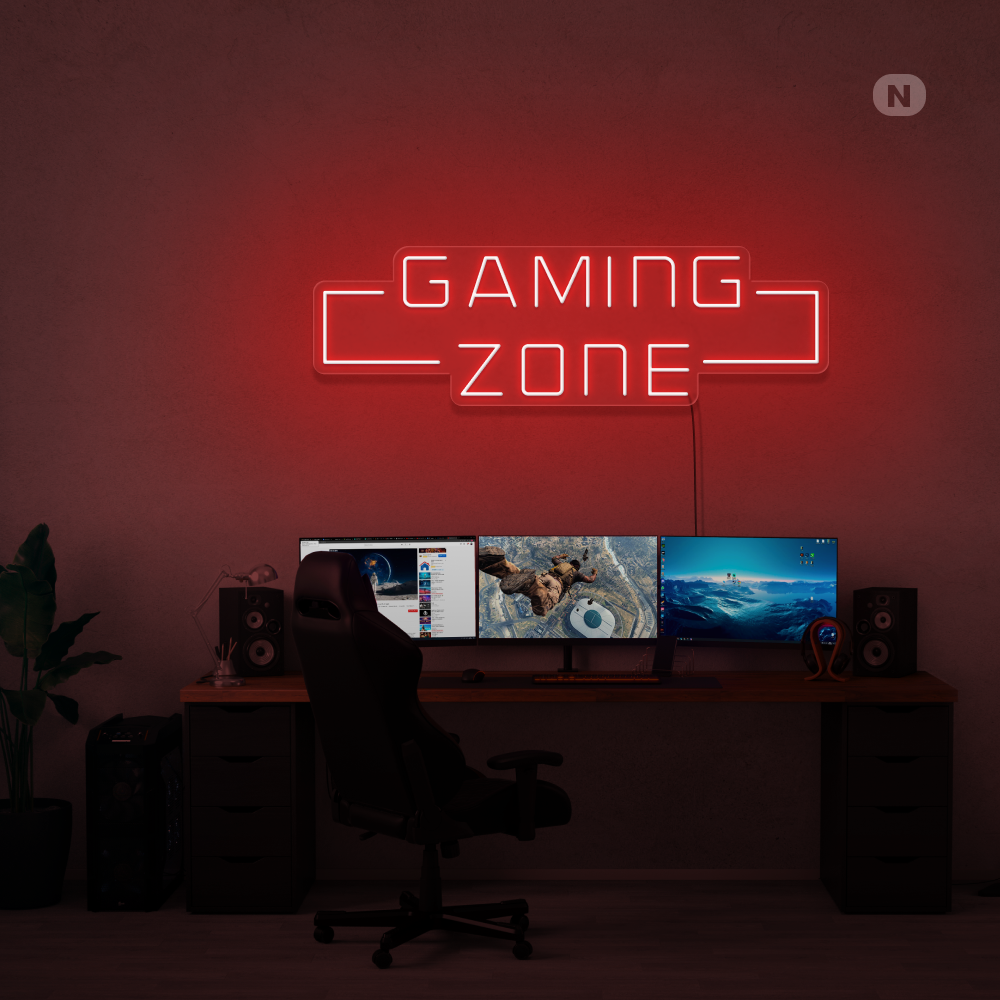 Neon Verlichting Gaming Zone