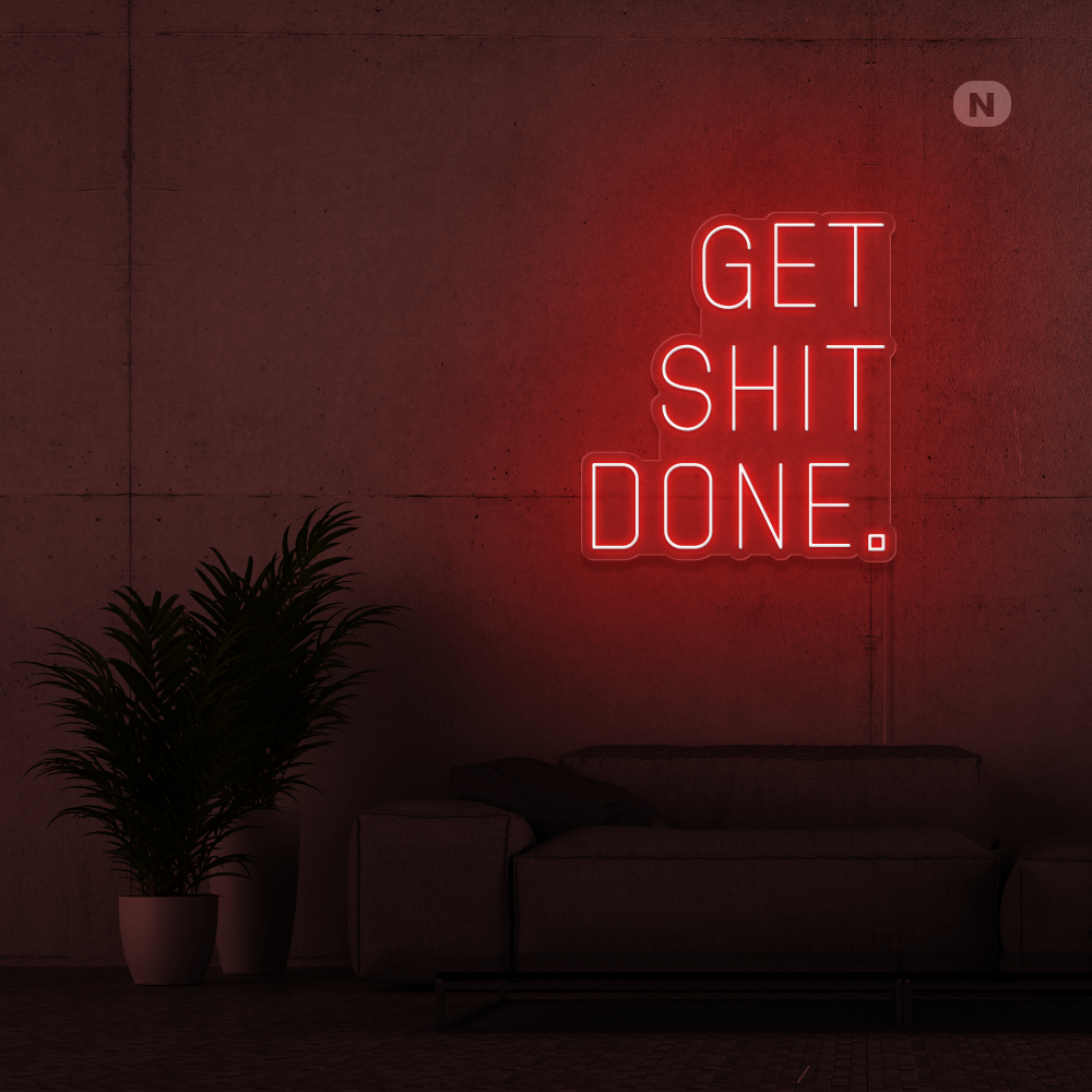 Toilet neon sign