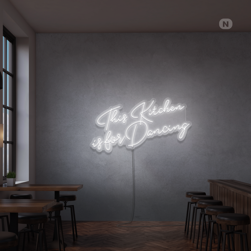 Neon Verlichting This Kitchen is for Dancing