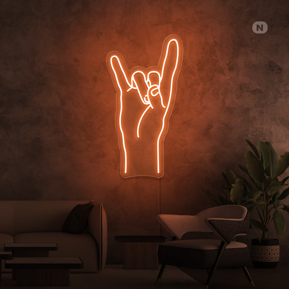 Neon Verlichting Rock & Roll