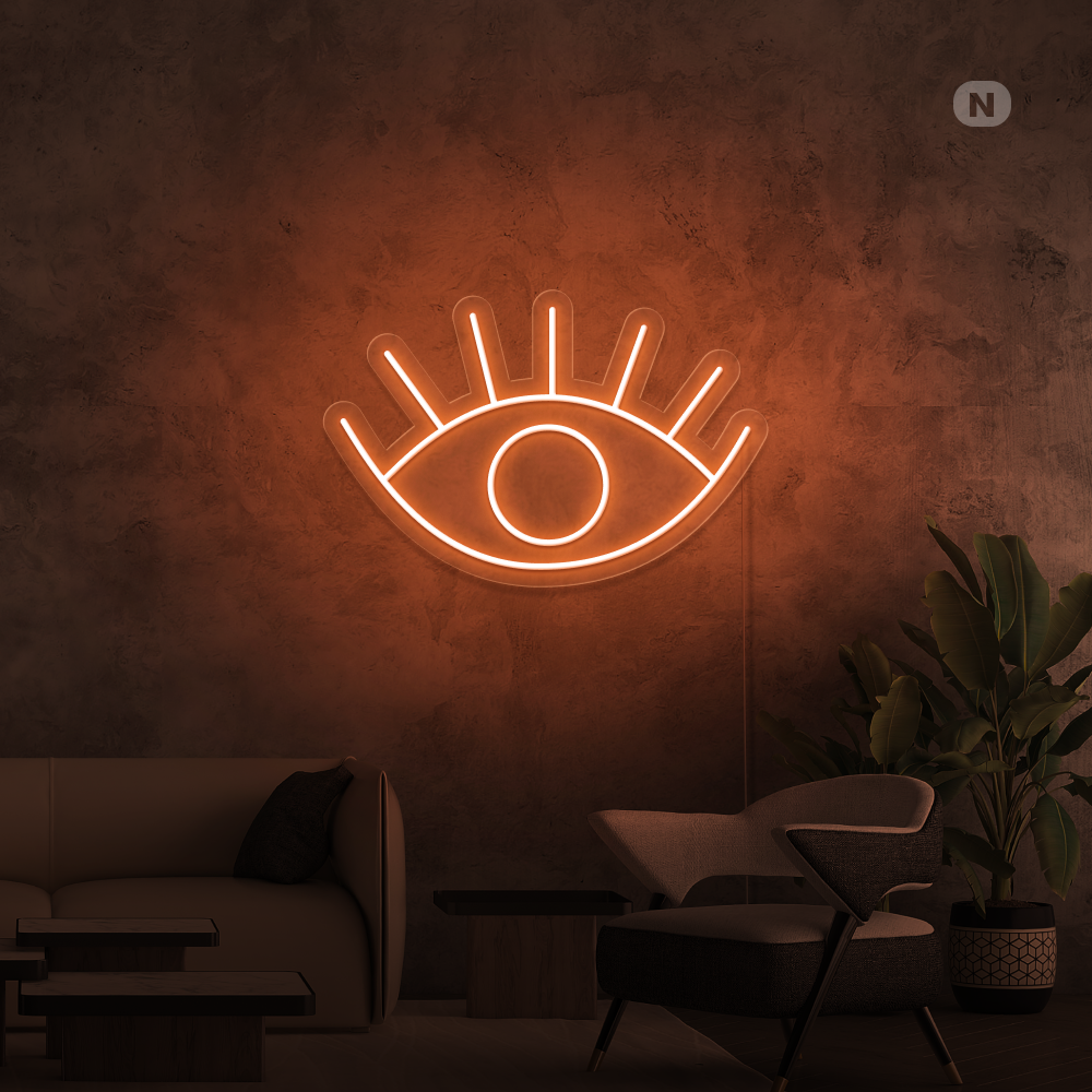 Neon Verlichting Oog