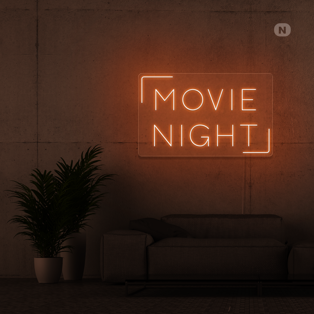 Neon verlichting Movie Night