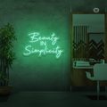 Neon verlichting Beauty in Simplicity