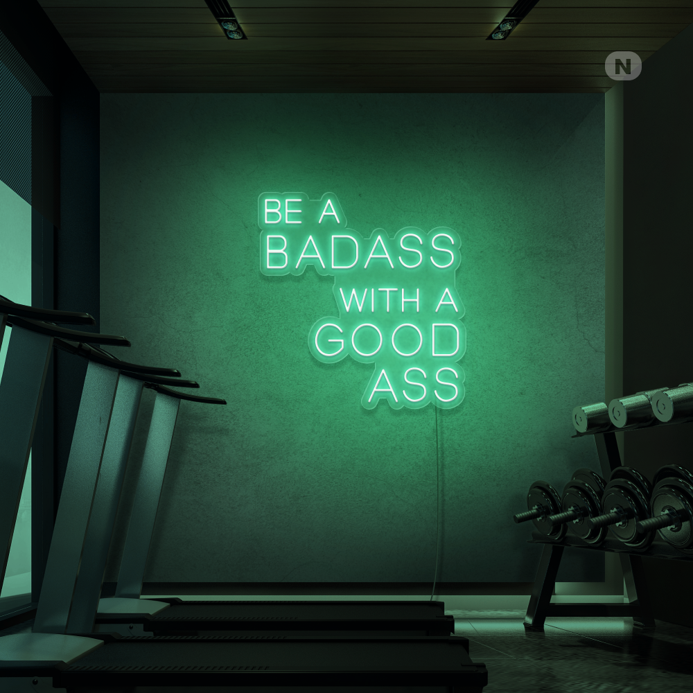 Neon Verlichting Gym Quote