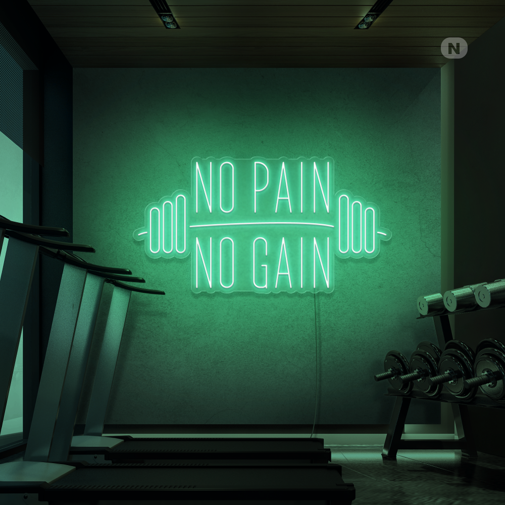 Neon Verlichting No Pain No Gain