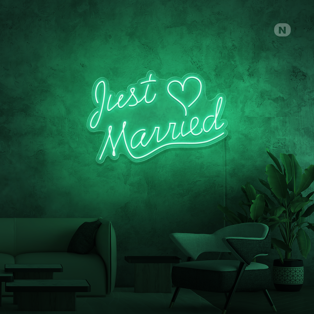 Neon Verlichting Just Married