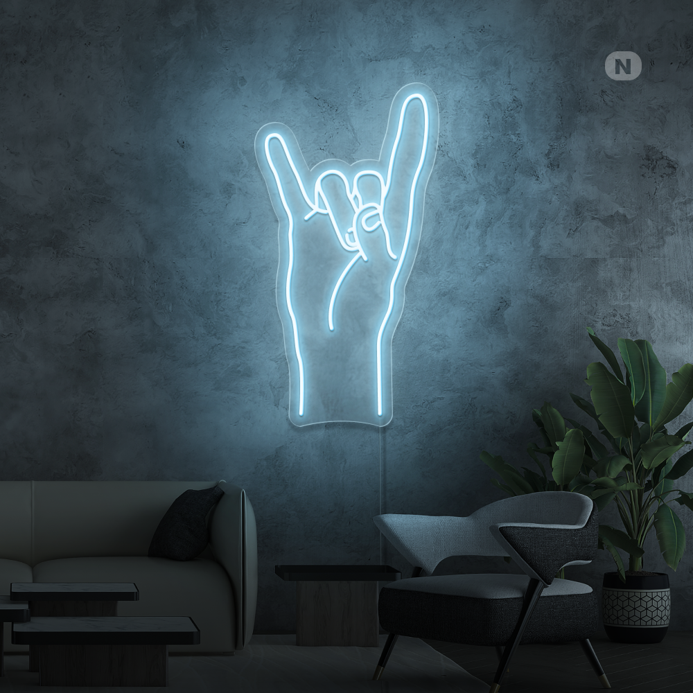 Neon Verlichting Rock & Roll