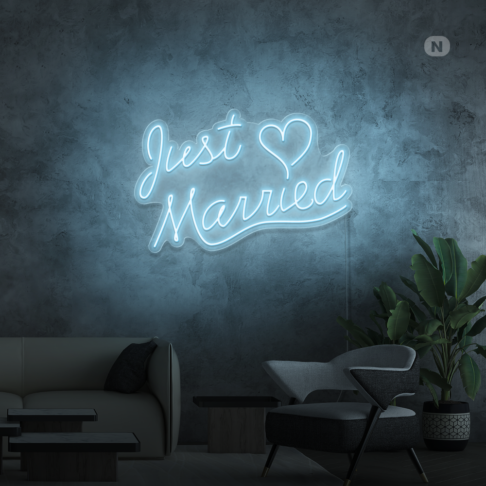 Neon Verlichting Just Married