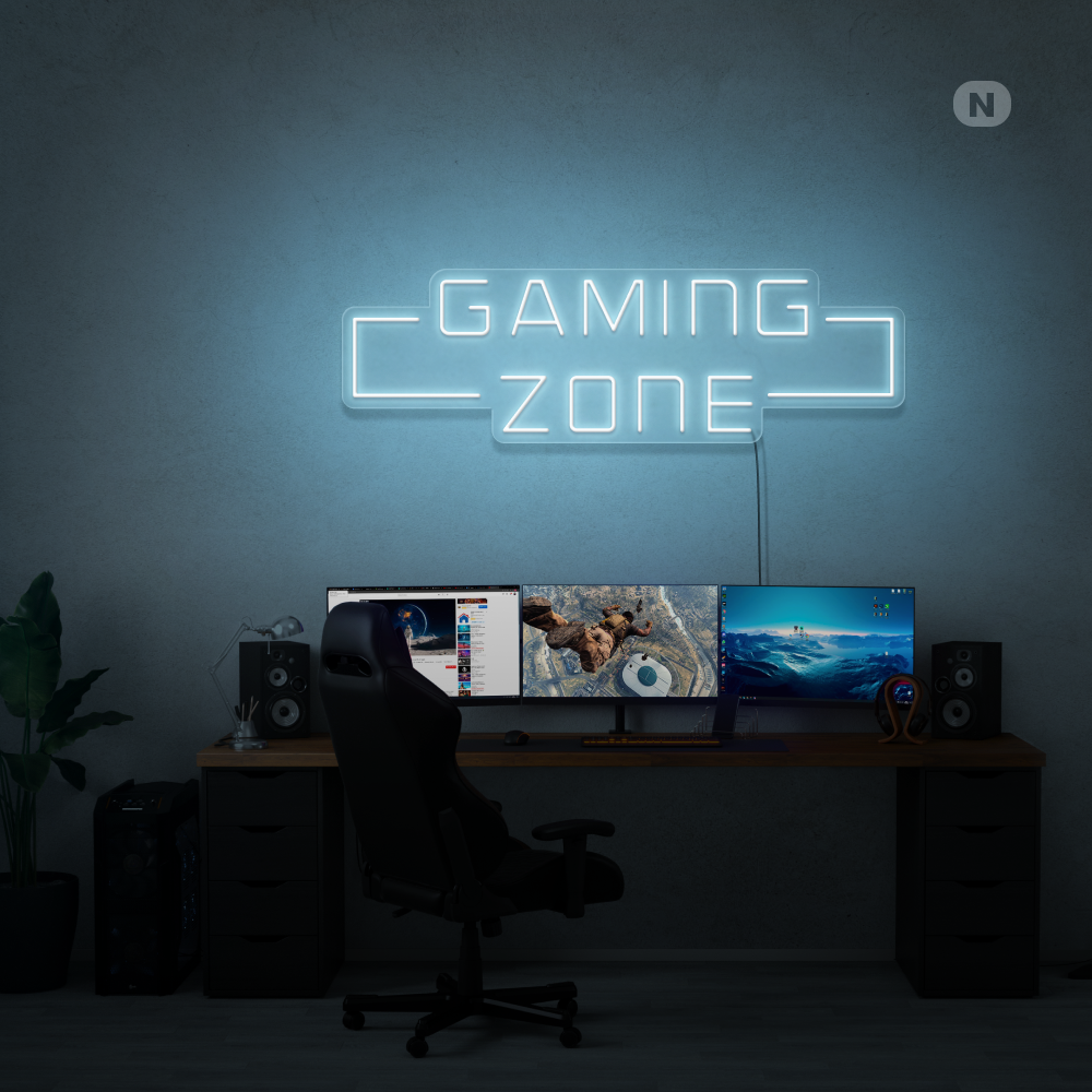 Neon Verlichting Gaming Zone