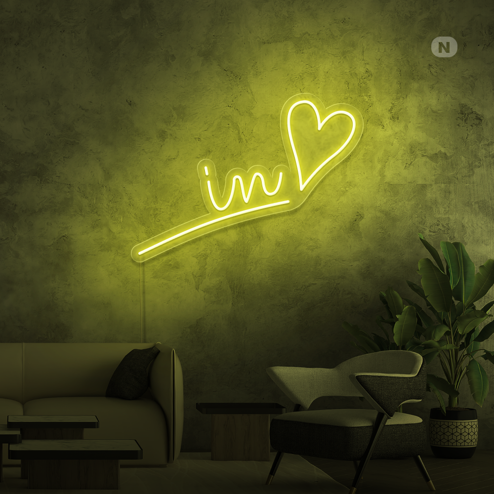 Neon Verlichting In Love