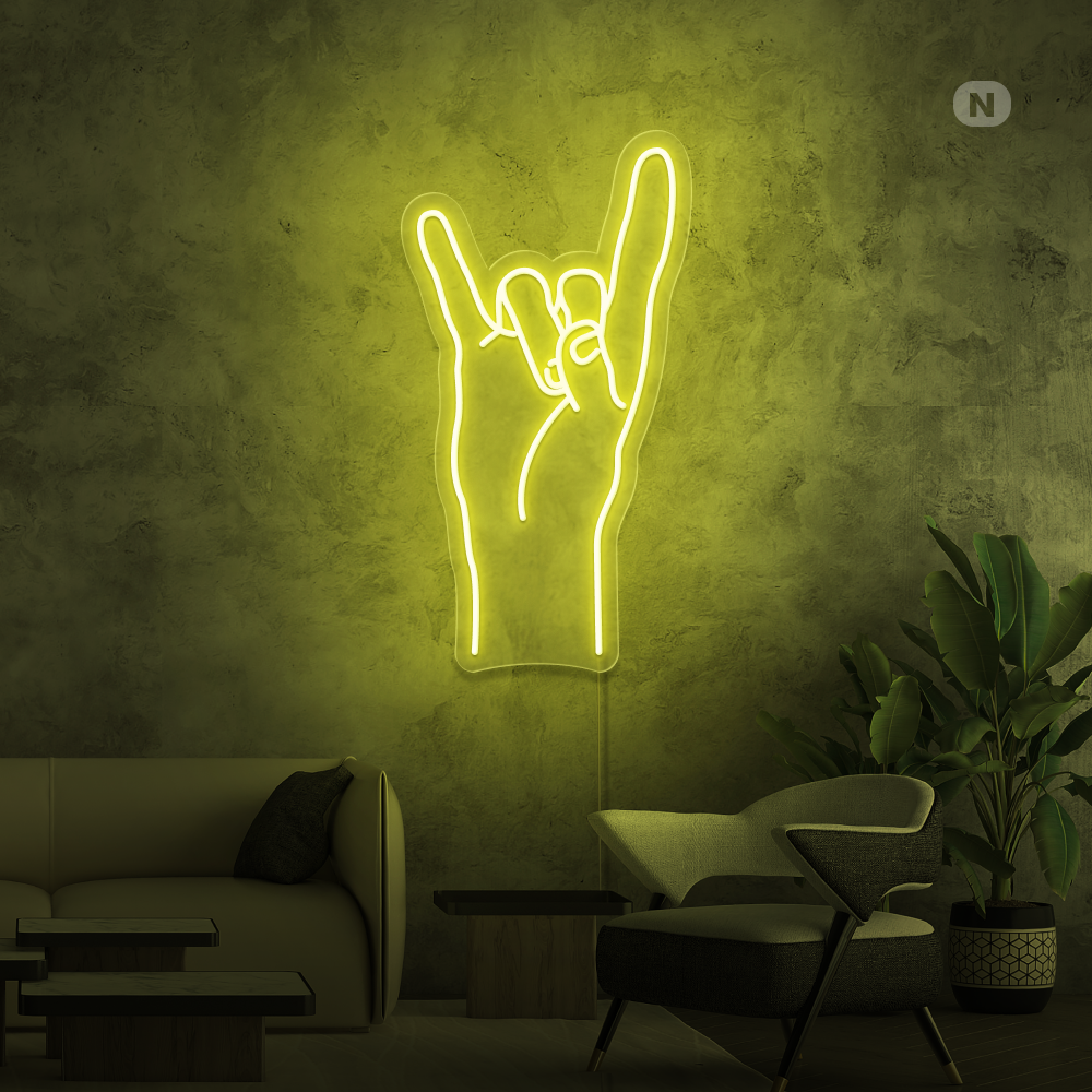 Neon Verlichting Rock & Roll