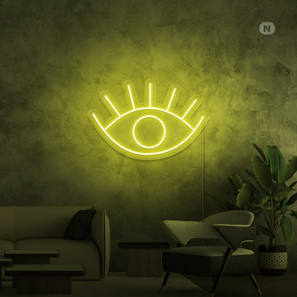 Neon Verlichting Oog