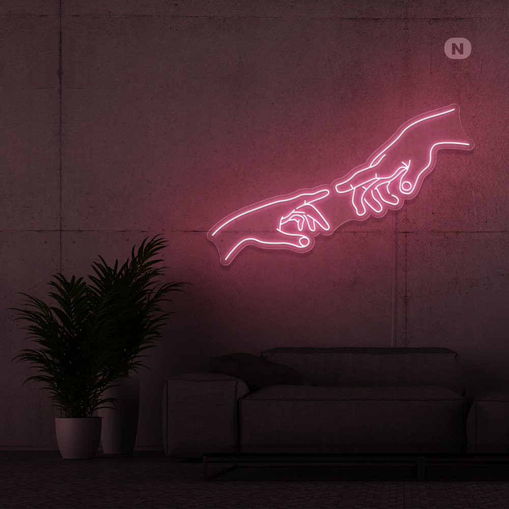 Toilet neon sign