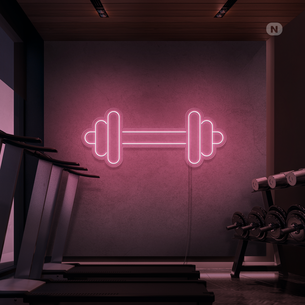 Neon Verlichting Dumbell