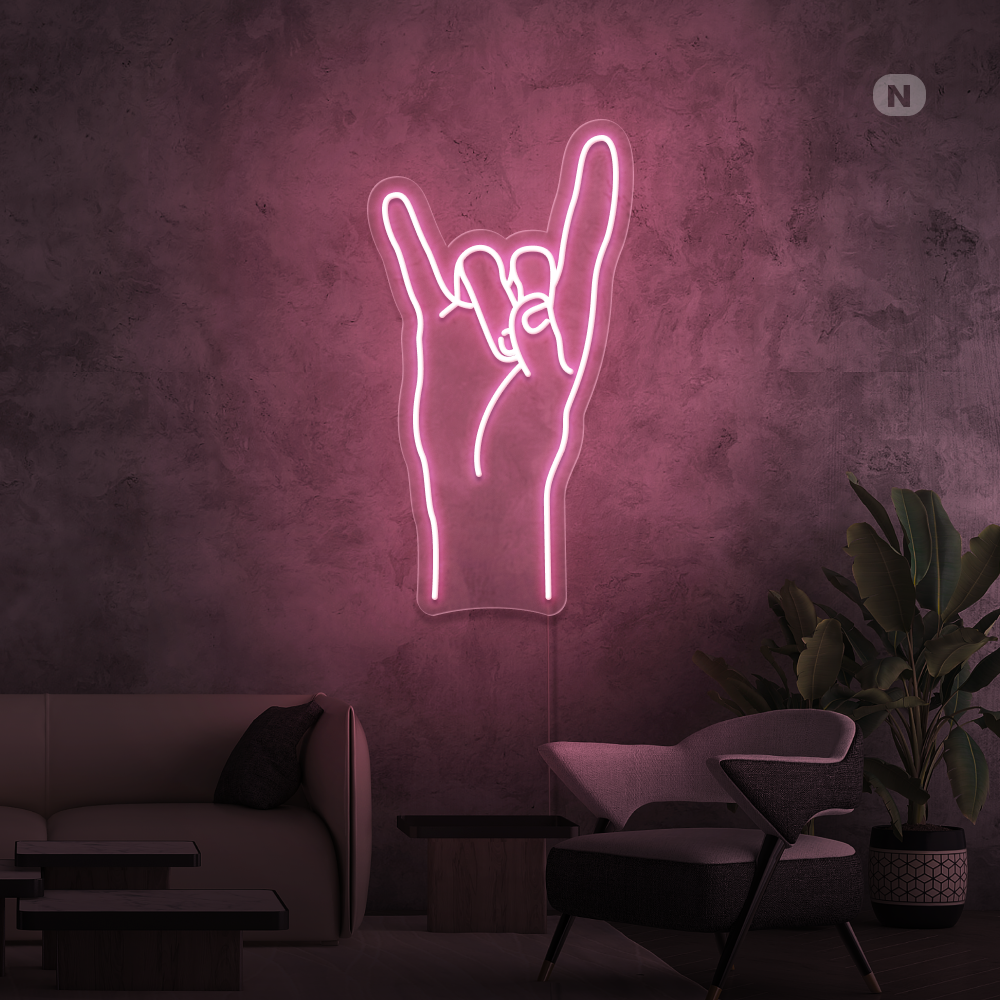 Neon Verlichting Rock & Roll