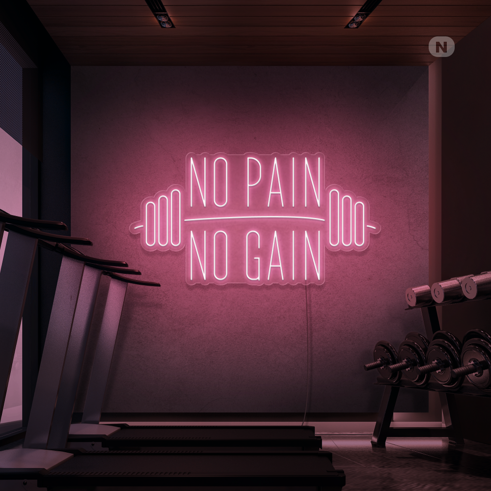 Neon Verlichting No Pain No Gain