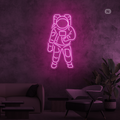 Neon Verlichting Astronaut