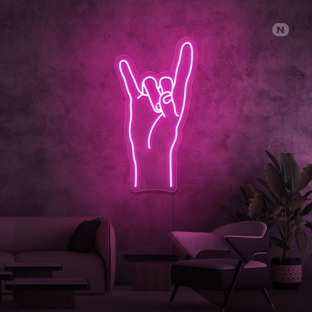 Neon Verlichting Rock & Roll