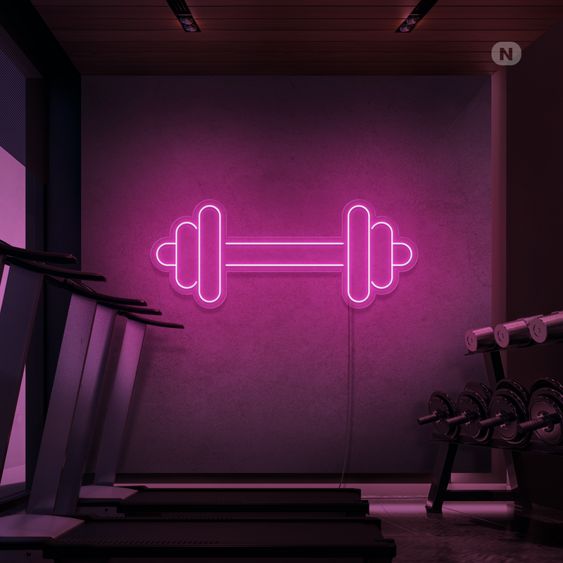 Neon Verlichting Dumbell