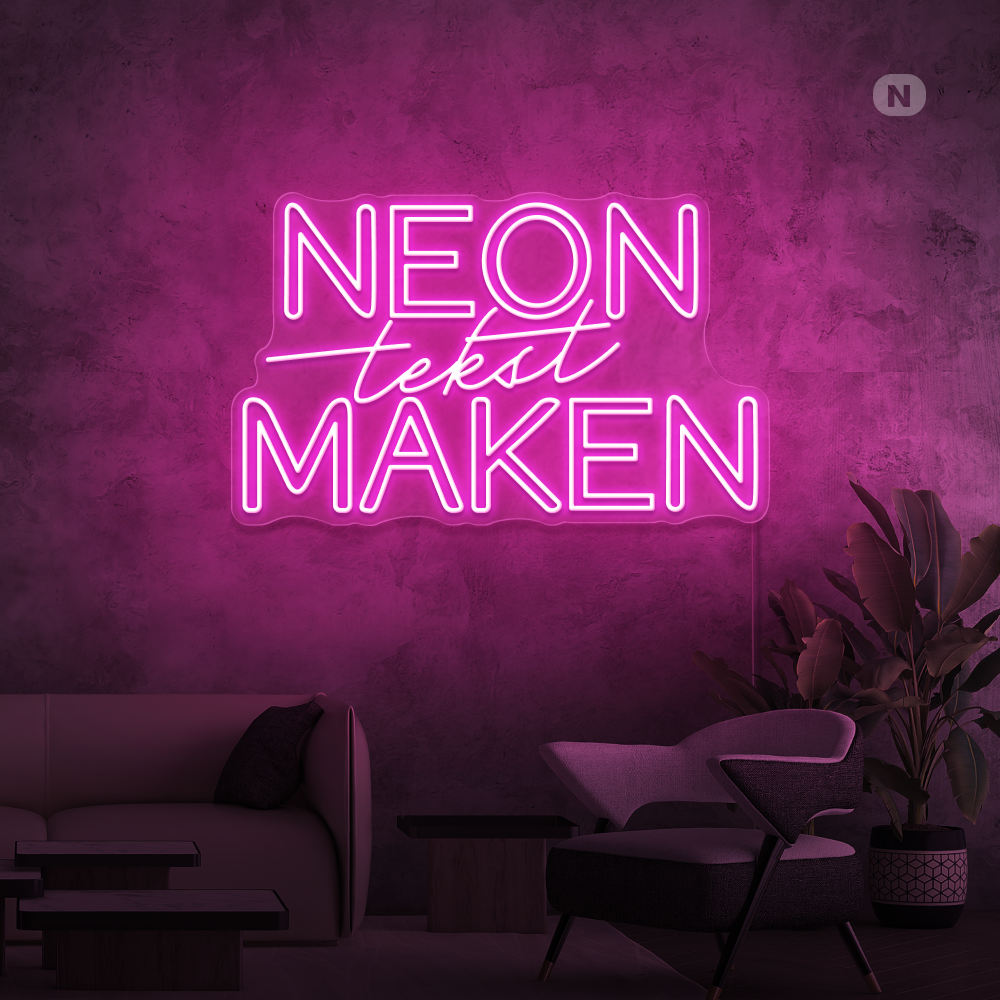 Ontwerp jouw neon tekst