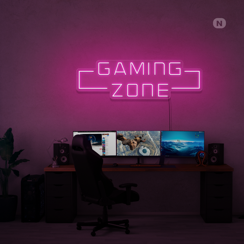 Neon Verlichting Gaming Zone