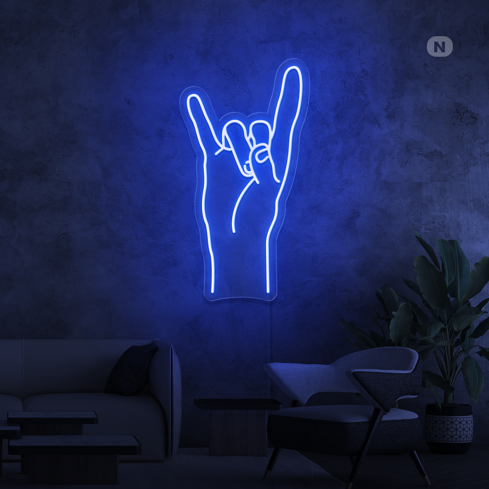 Neon Verlichting Rock & Roll