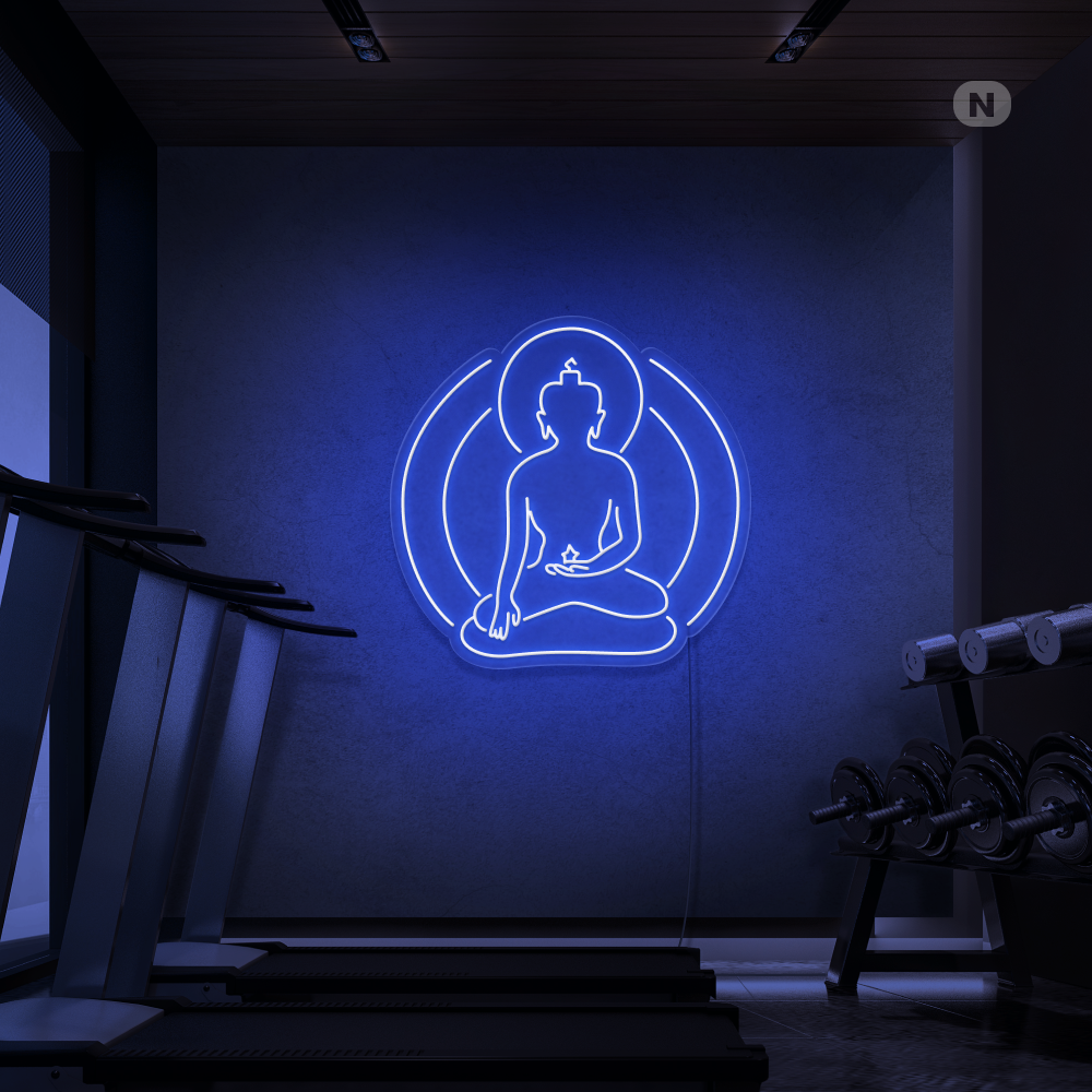 Toilet neon sign