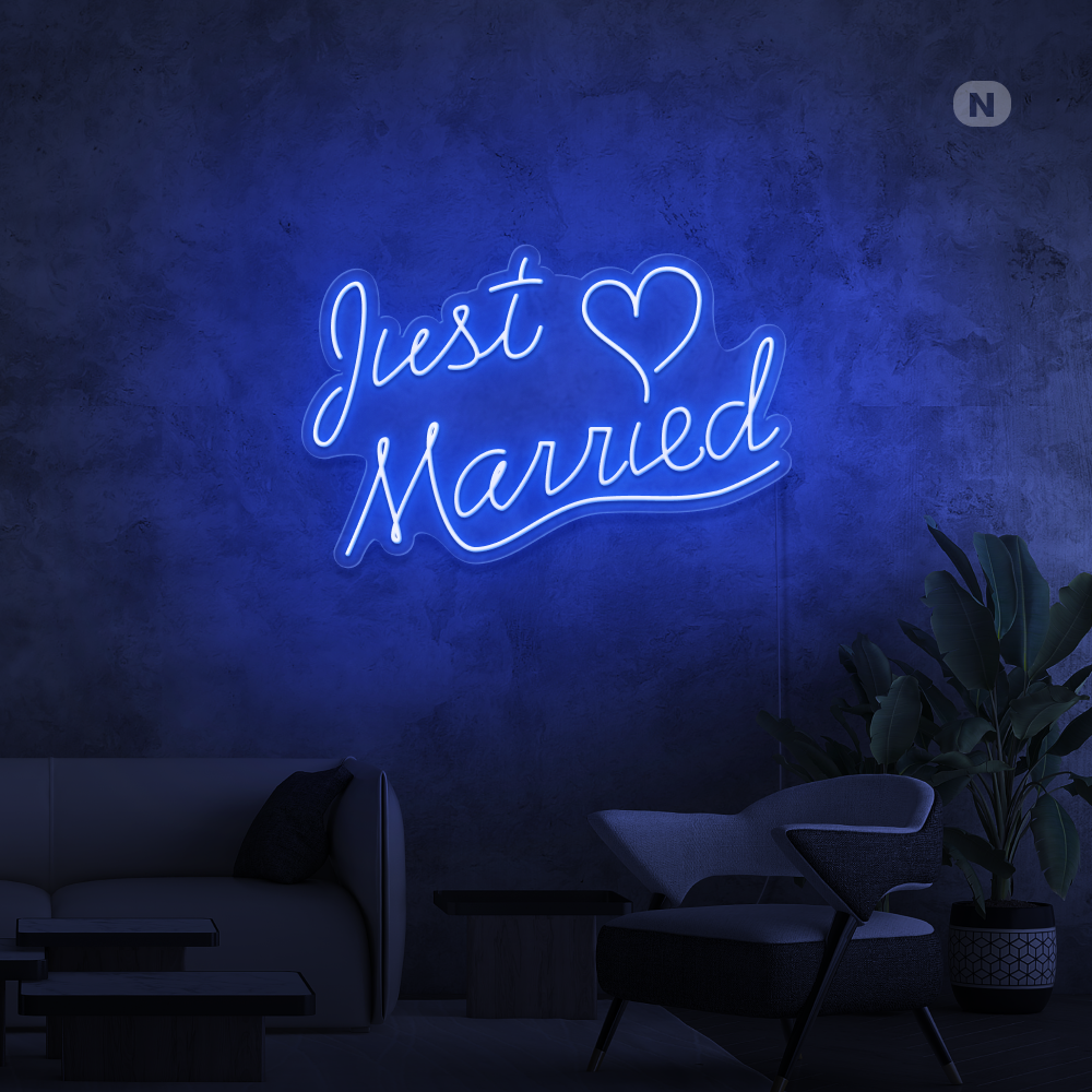 Neon Verlichting Just Married