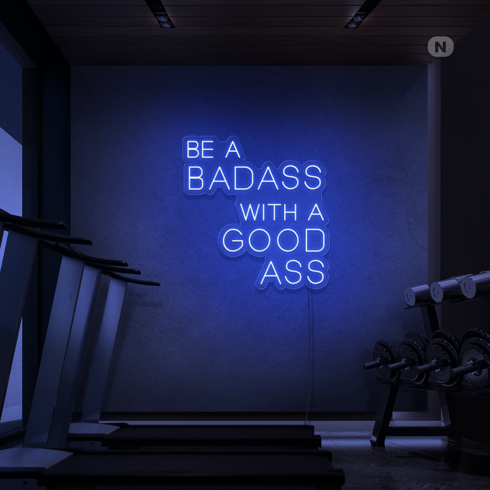 Neon Verlichting Gym Quote