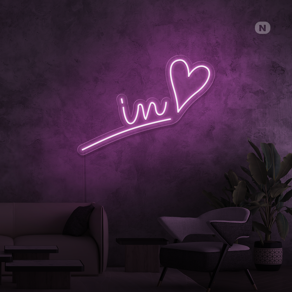 Neon Verlichting In Love