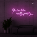 Neon Verlichting Life Quote