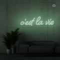 Neon Verlichting c'est la vie