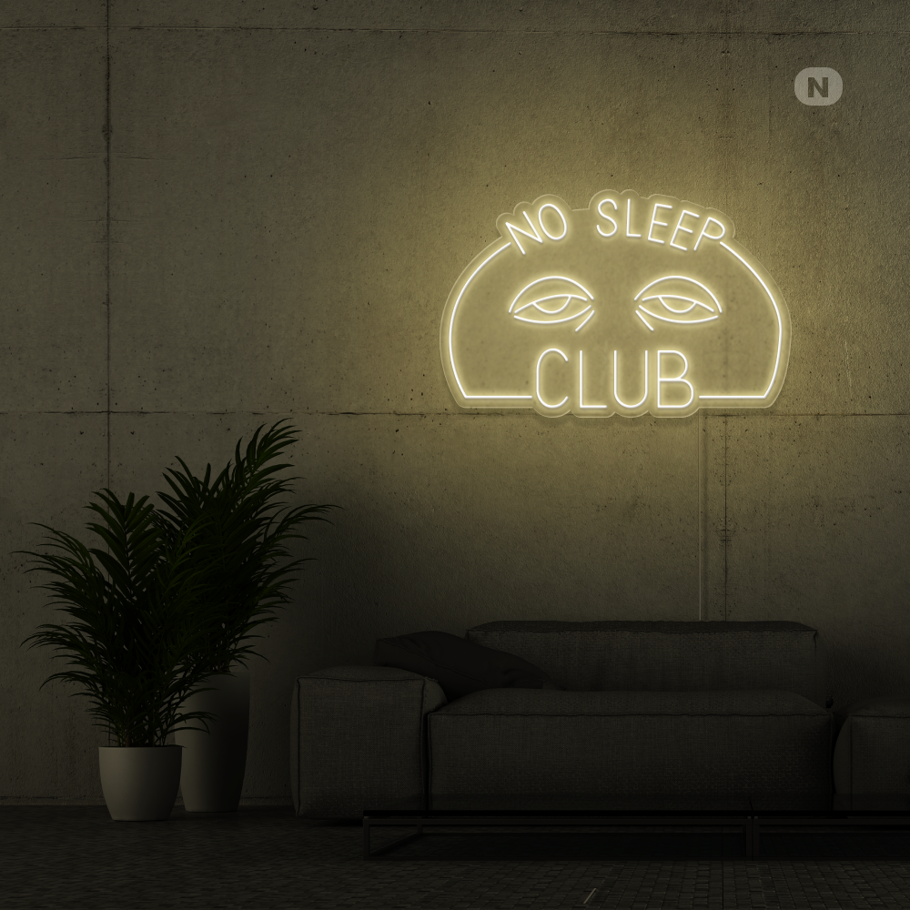 Neon Verlichting No Sleep Club