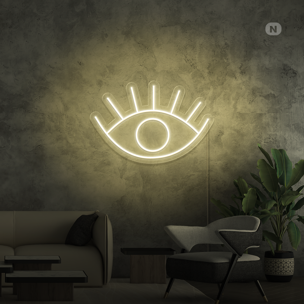 Neon Verlichting Oog