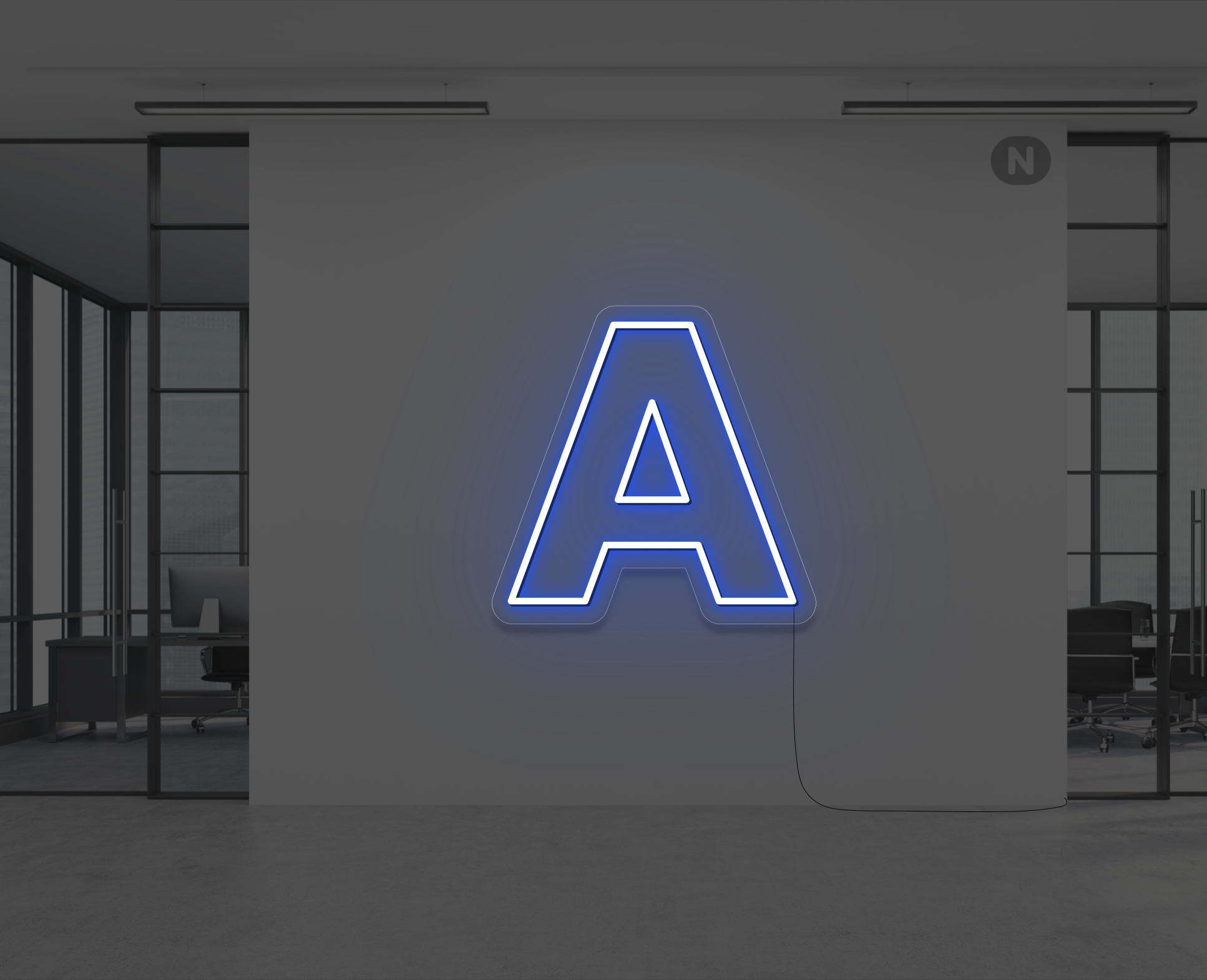 neon-letter-a-blauw